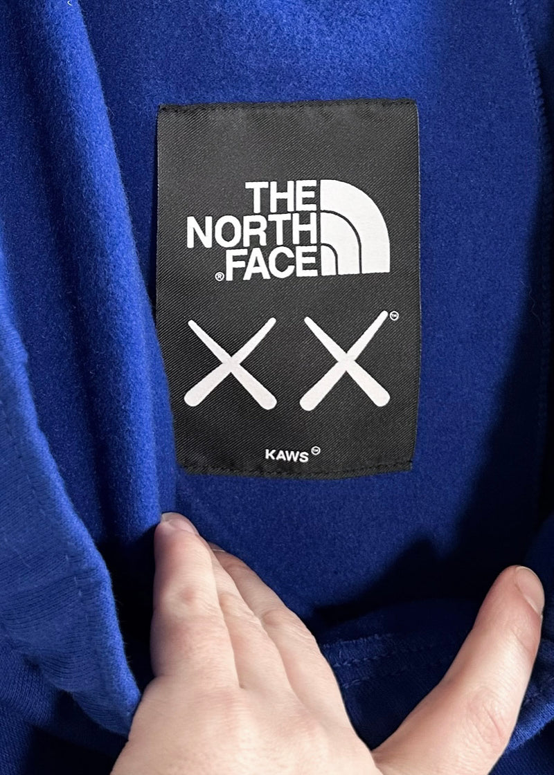 The North Face X KAWS Bolt Blue Sweatpants