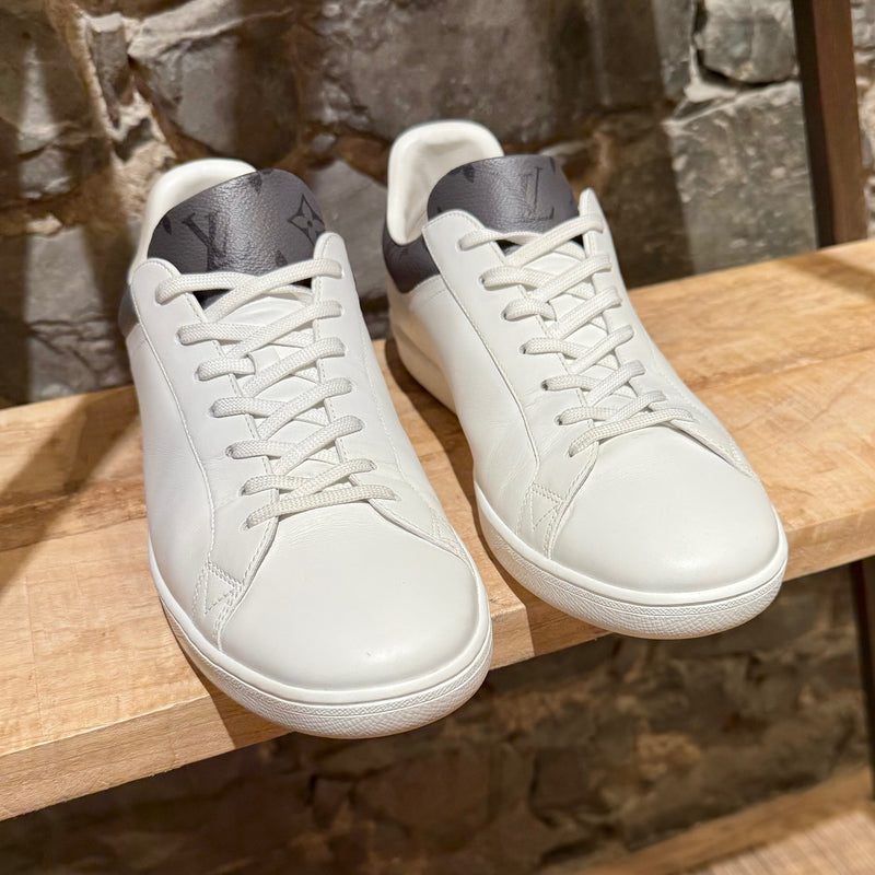 Louis Vuitton Monogram Luxembourg White Sneakers