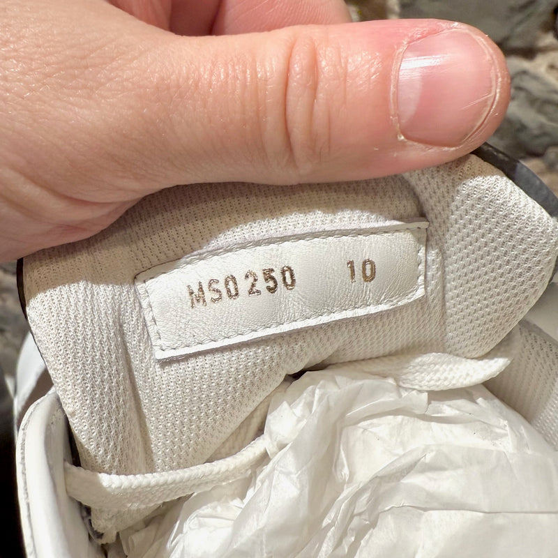 Louis Vuitton Monogram Luxembourg White Sneakers