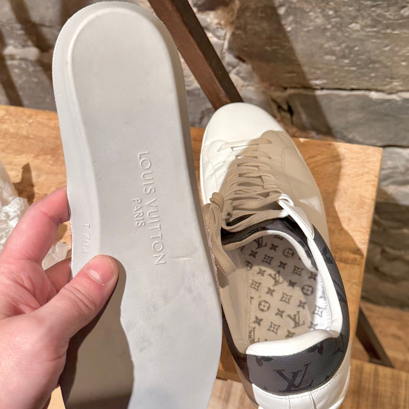 Louis Vuitton Monogram Luxembourg White Sneakers