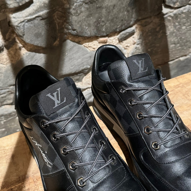 Louis Vuitton Damier Signature Harlem Black Sneakers