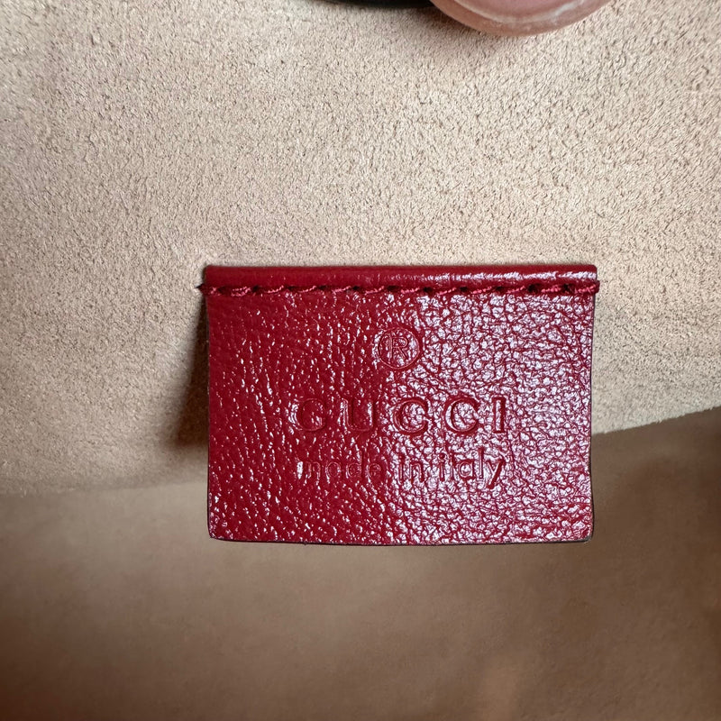 Grand sac fourre-tout en tweed ivoire Gucci Rajah GG avec pochette