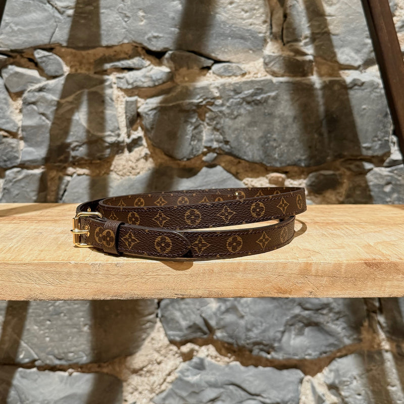 Louis Vuitton Brown Monogram 20mm Bag Strap