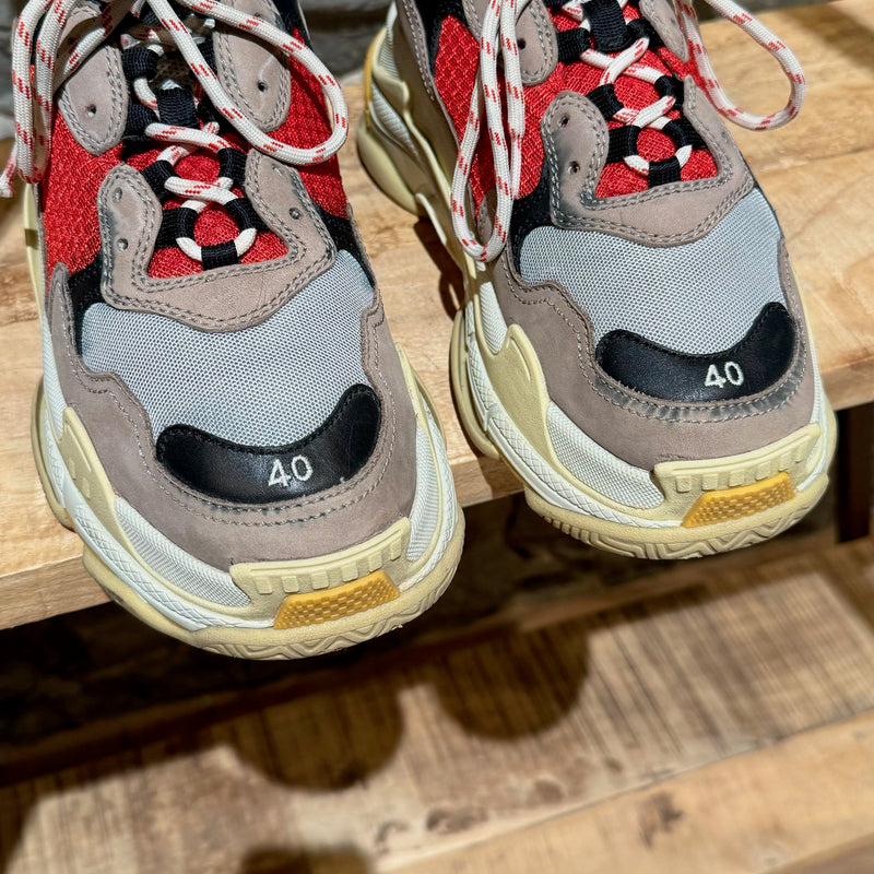 Baskets chunky Balenciaga Triple S 2018 colorblock