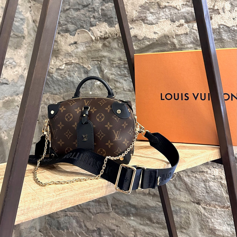 Sac Louis Vuitton Monogram Petite Malle Souple