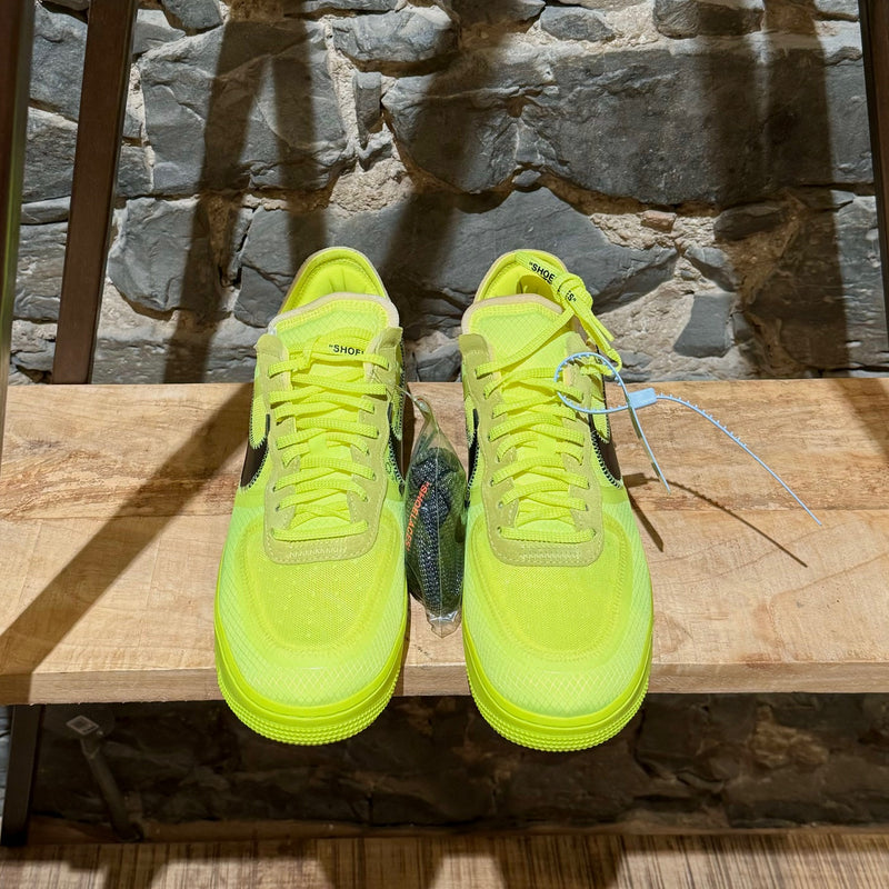 Nike X Off-White The Ten Air Force 1 Volt Low-top Sneakers