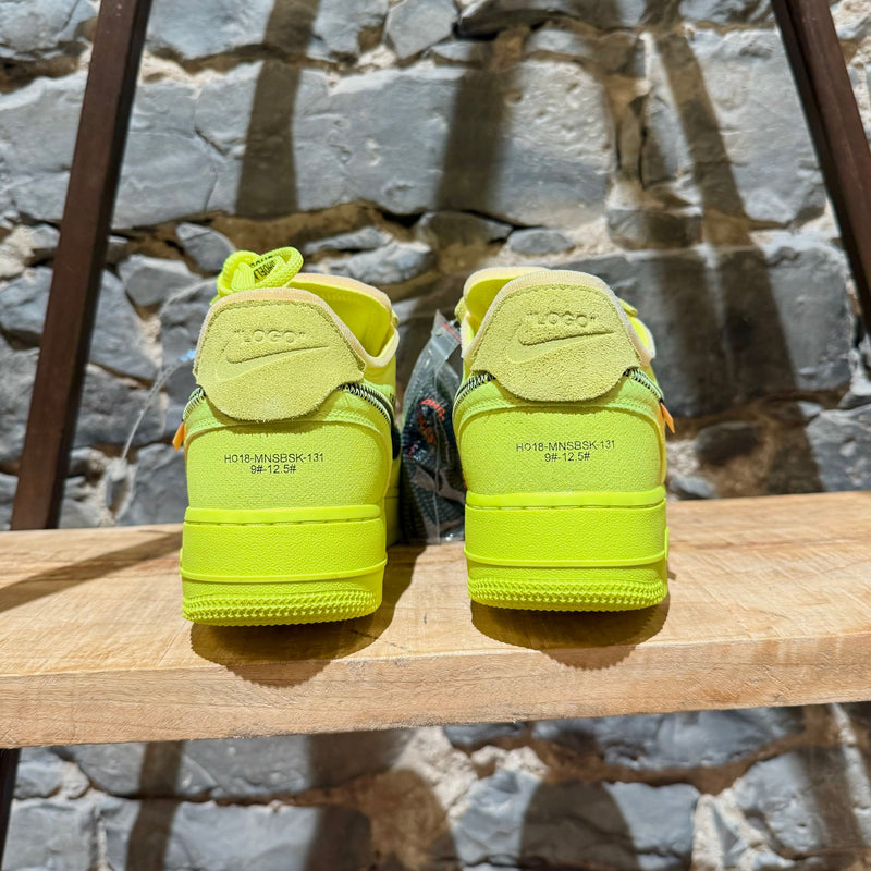 Nike X Off-White The Ten Air Force 1 Volt Low-top Sneakers