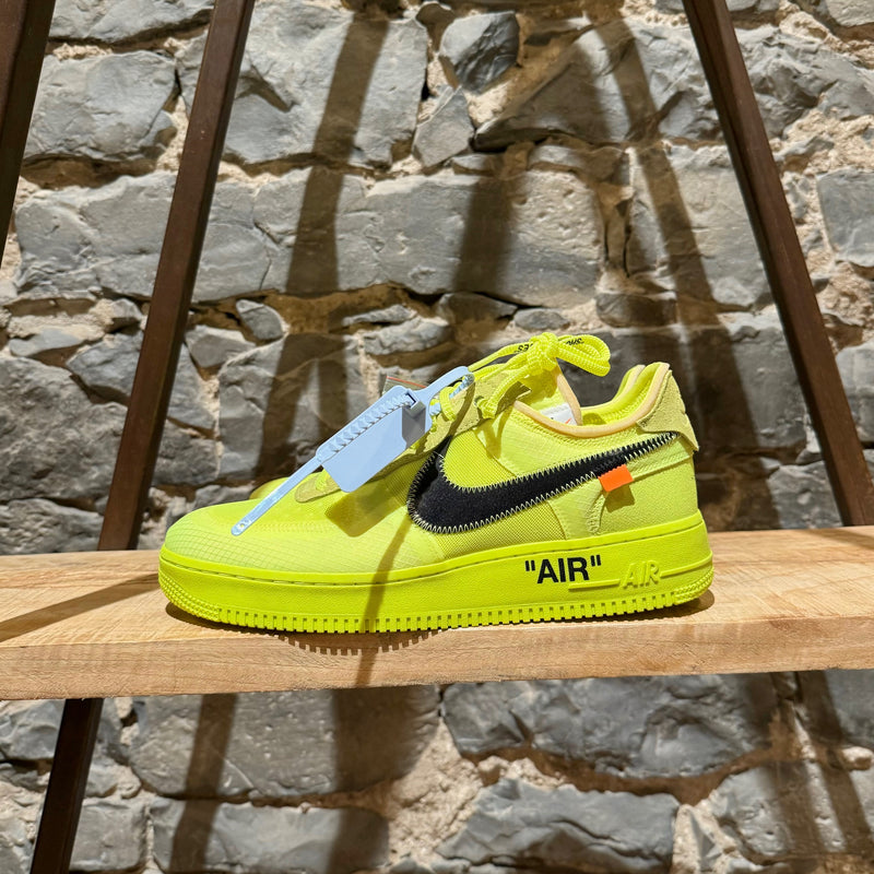 Nike X Off-White The Ten Air Force 1 Volt Low-top Sneakers