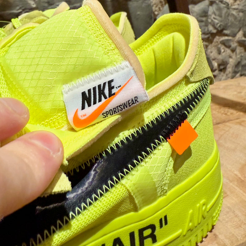 Nike X Off-White The Ten Air Force 1 Volt Low-top Sneakers