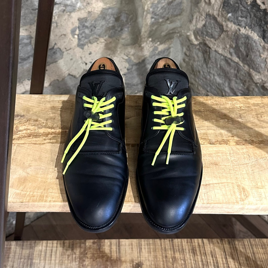 Chaussures à lacets Louis Vuitton Virgil Abloh noires formelles