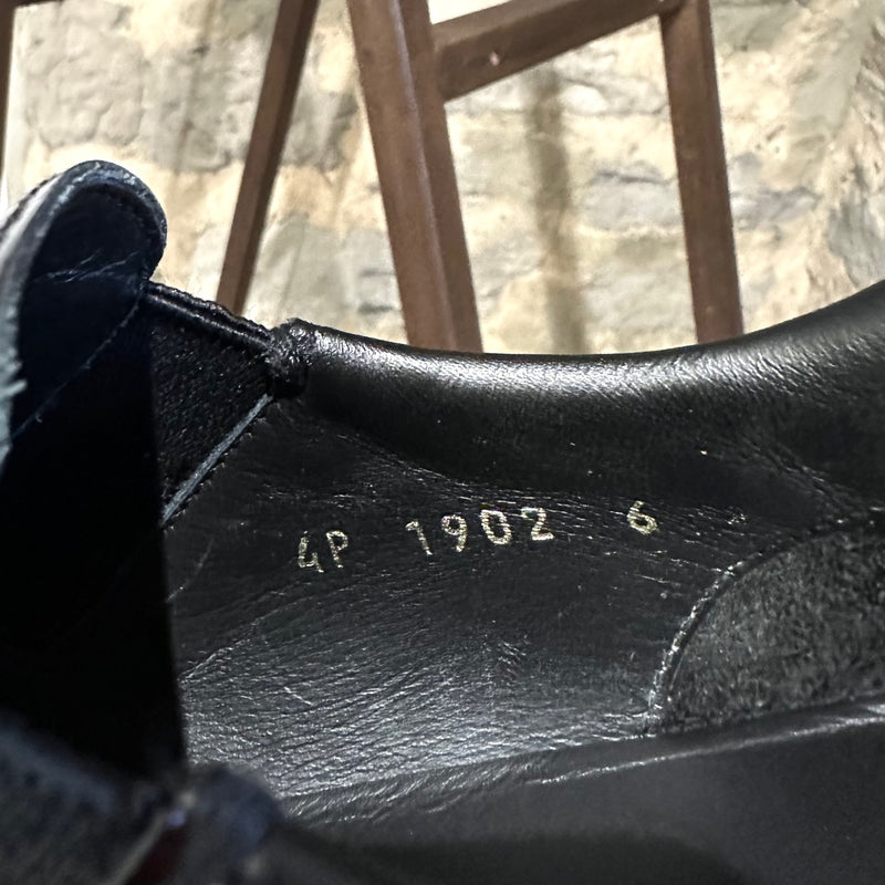 Prada Linea Rossa Burgundy Ombré Patent Slip-on Sneakers