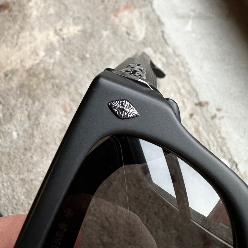 Chrome Hearts Black Matte Charismadick Sunglasses