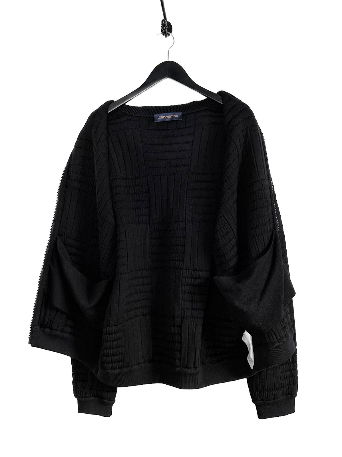NEW Louis Vuitton pattern damier black Long Pants, Zip Hoodie • Kybershop