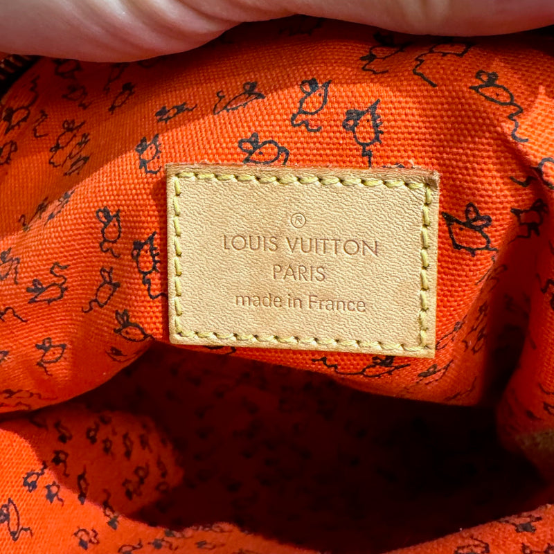 Louis Vuitton X Grace Coddington 2018 Catogram Paname MM Crossbody Bag