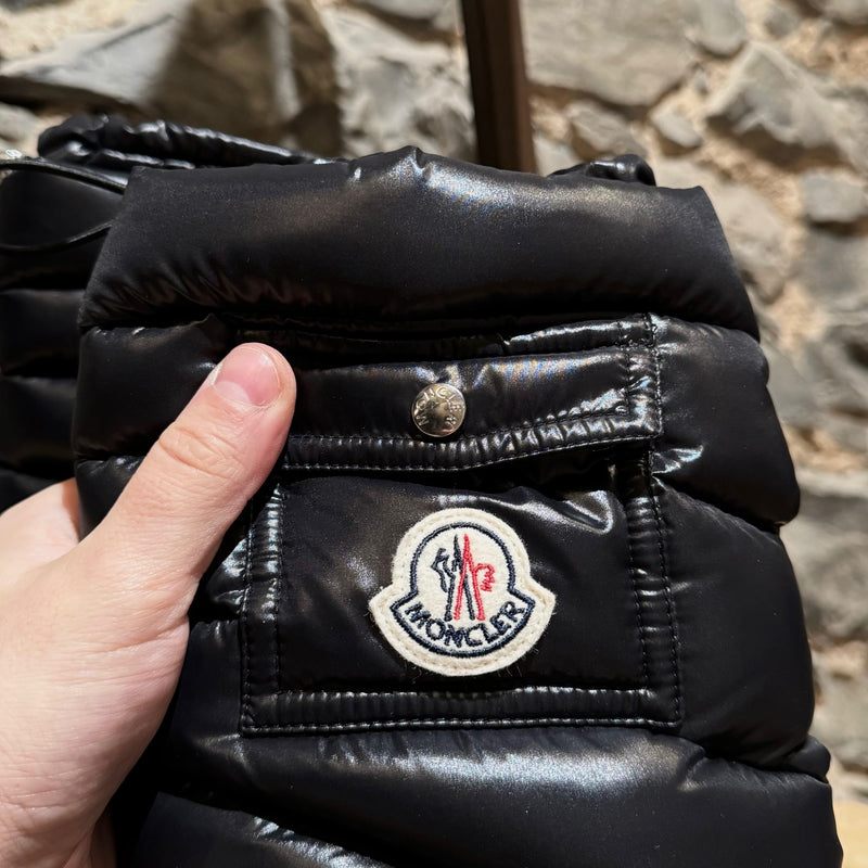 Moncler Black Gaia Quilted Puffer Pocket Boots