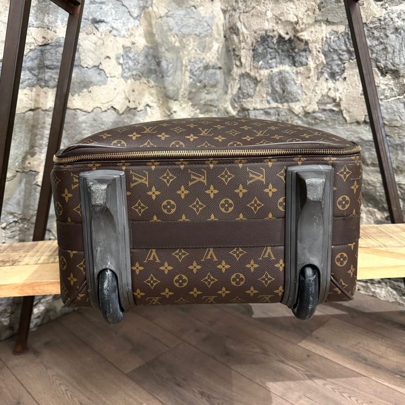 Louis Vuitton 2002 Monogram Pegase 70 Rolling Suitcase Luggage
