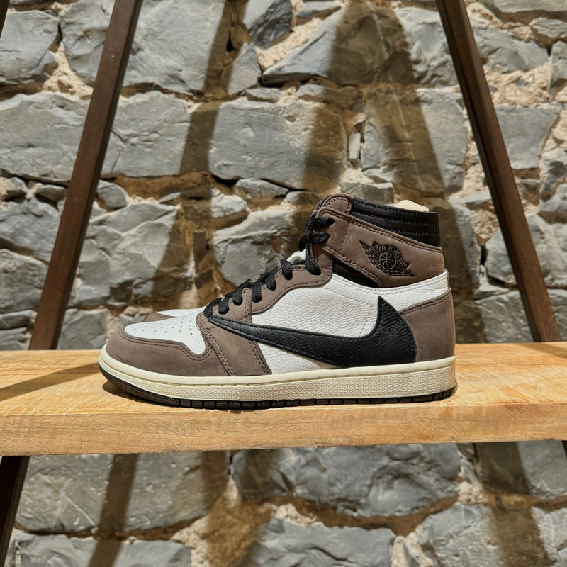 Nike Air Jordan 1 High OG SP Travis Scott Mocha Sneakers