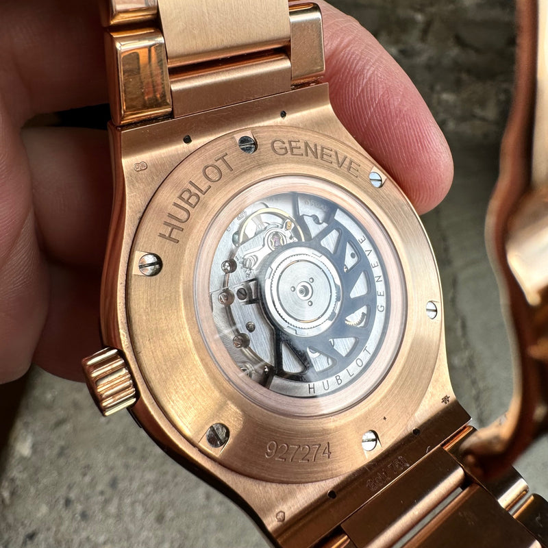Hublot Classic Fusion King Gold 750 Bracelet Watch