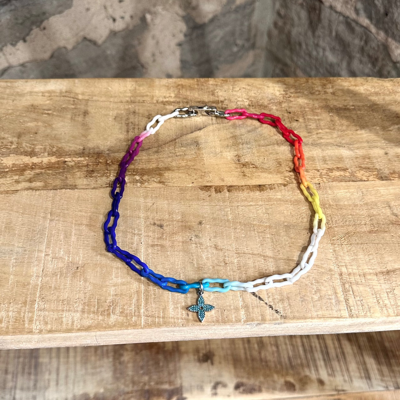 Louis Vuitton Ceramic Chain Bracelet Rainbow in Ceramic with