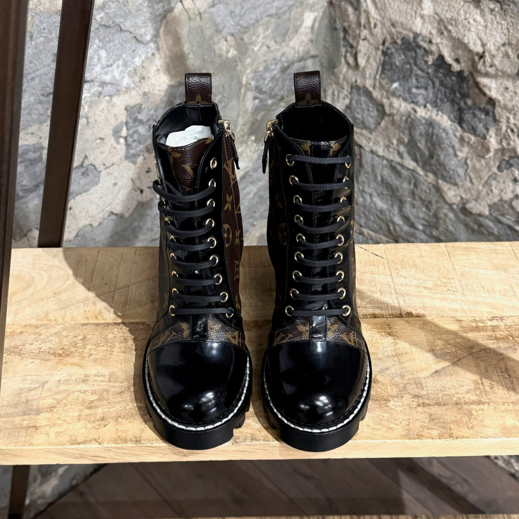 Louis Vuitton Monogram Star Trail Ankle Boots