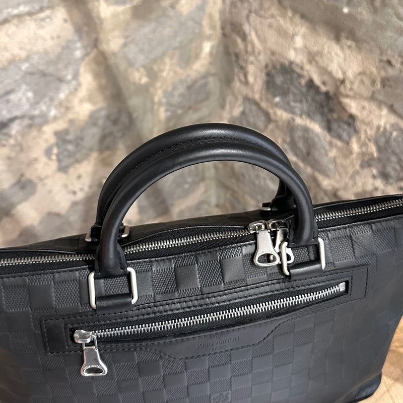 Louis Vuitton Black Damier Infini Porte-documents Jour NM Business Bag