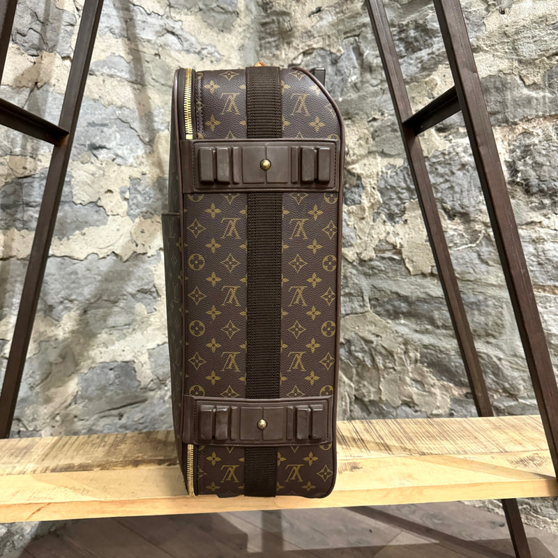 Louis Vuitton 2000 Monogram Pegase 55 Rolling Suitcase Luggage