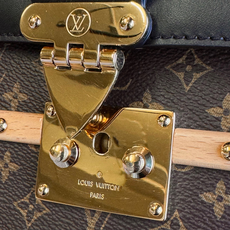 Louis Vuitton Monogram Wood Trianon PM Bag