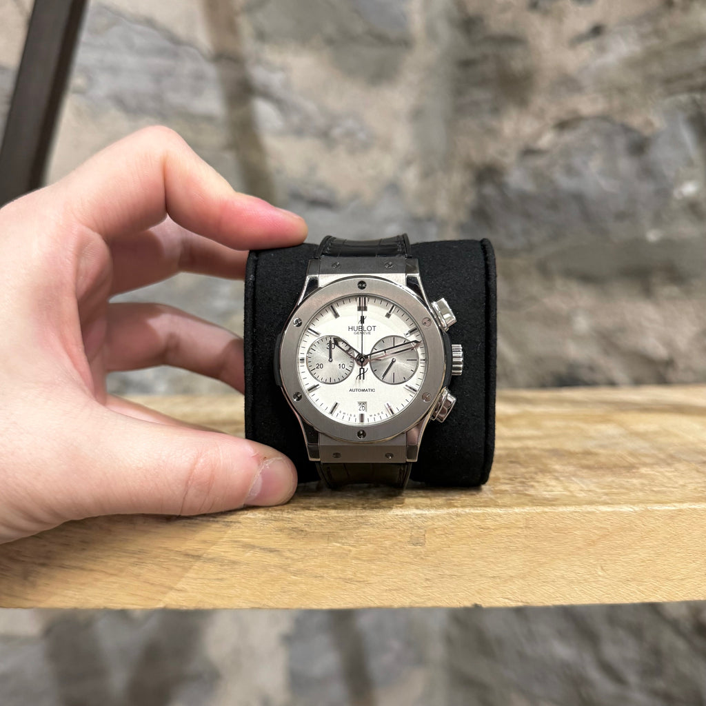 Hublot Classic Fusion Chronograph Titanium Opalin Watch
