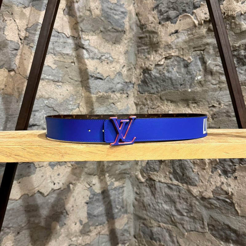 Louis Vuitton X NBA Reversible LV 3 Steps 40mm Monogram Belt
