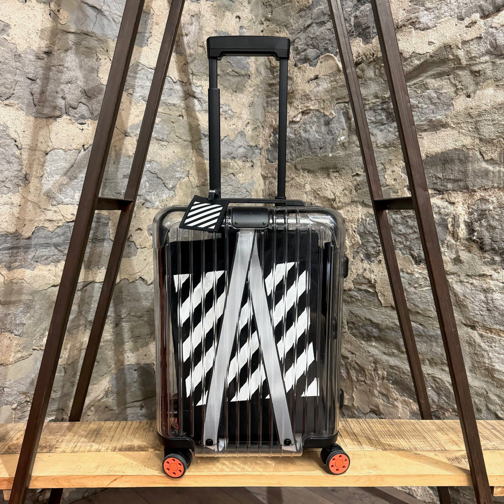 Off-White Rimowa Limited Edition 2018 Clear 36L Carry-on Luggage