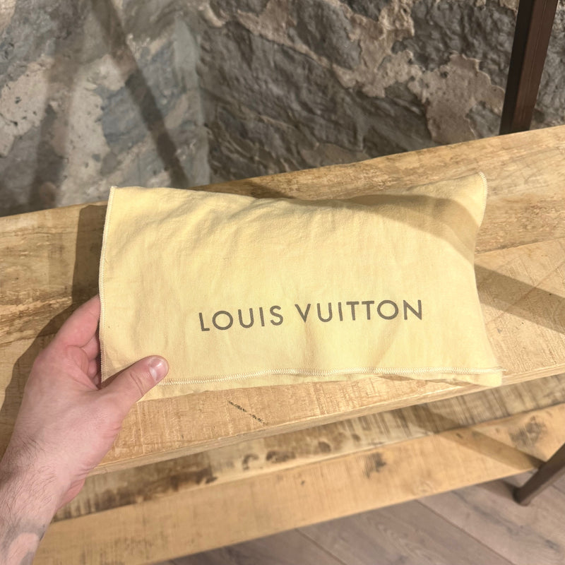 Louis Vuitton Damier Ebene Eva Pochette Bag With Strap