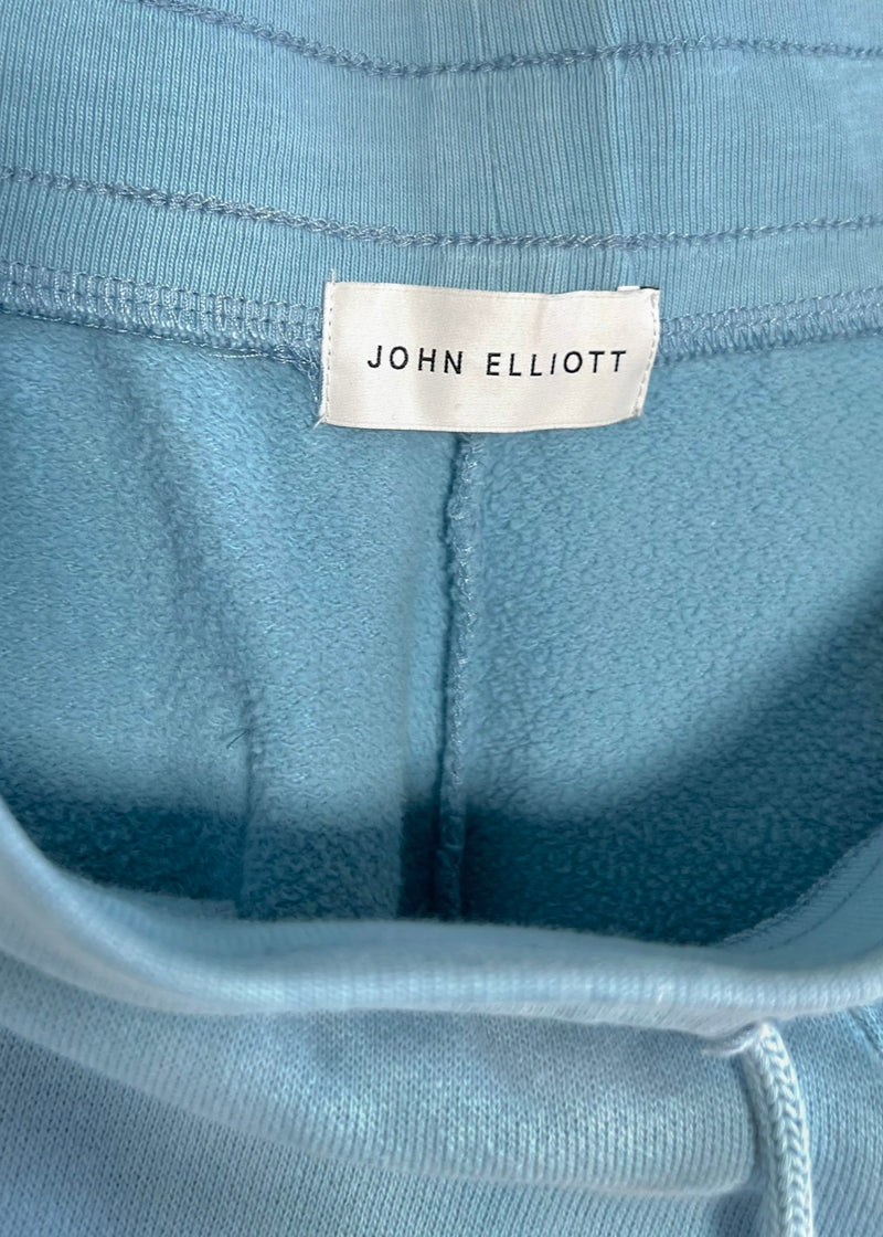 John Elliott Light Blue Exposure Sweatshorts