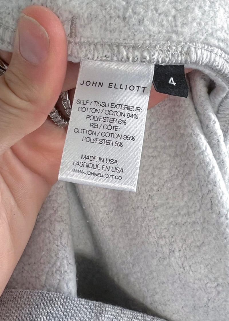 Pantalon de survêtement gris moucheté John Elliott