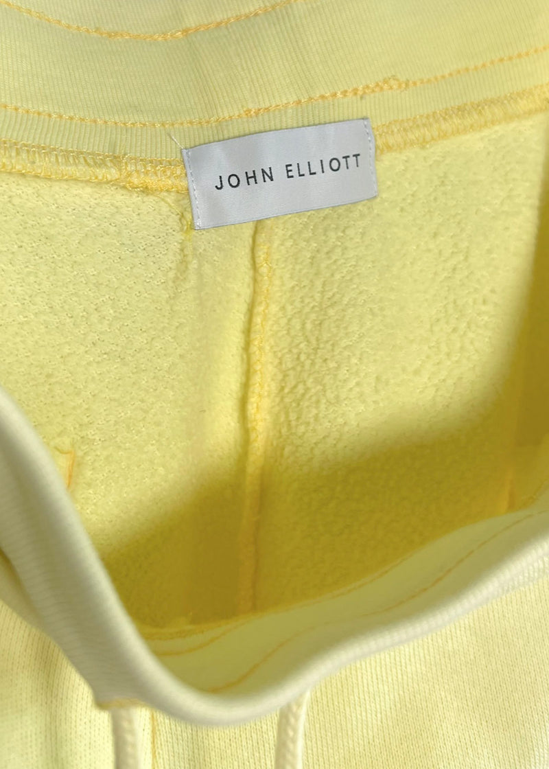 John Elliott Yellow Exposure Sweatshorts
