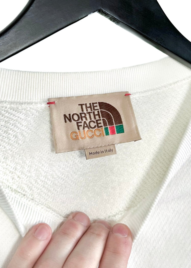Gucci X The North Face Ivory Logo Sweatshirt