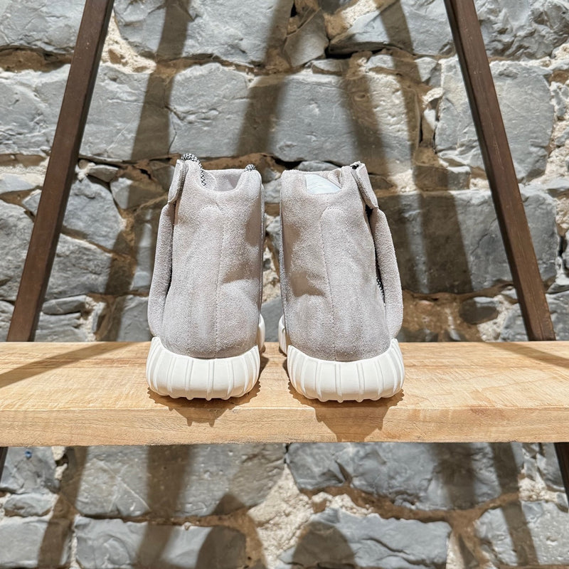 Back of Adidas YEEZY Boost 750 Light Brown High-top Sneakers