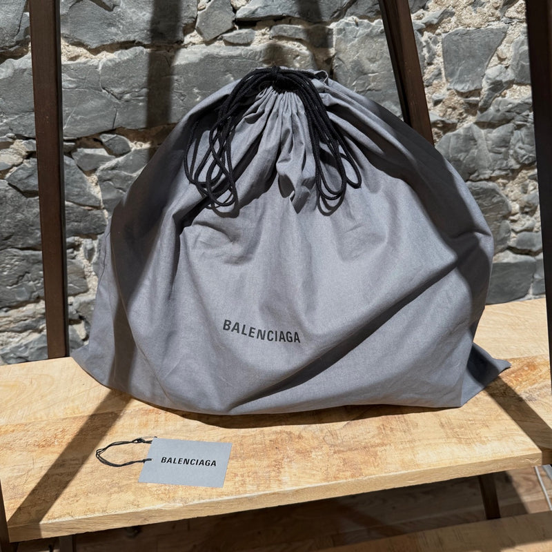 Balenciaga 2024 Beige Arena Leather Medium Le City Bag