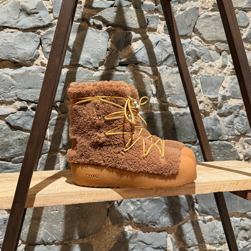 Main photo of Bally FW22 Tan Corviglia Shearling Boots