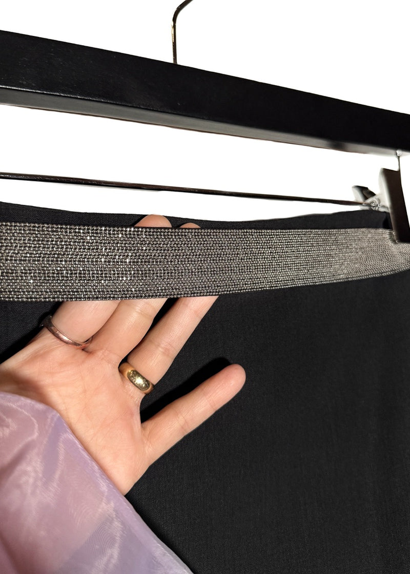 Belt of Brunello Cuccinelli Monili Belted Black Skirt