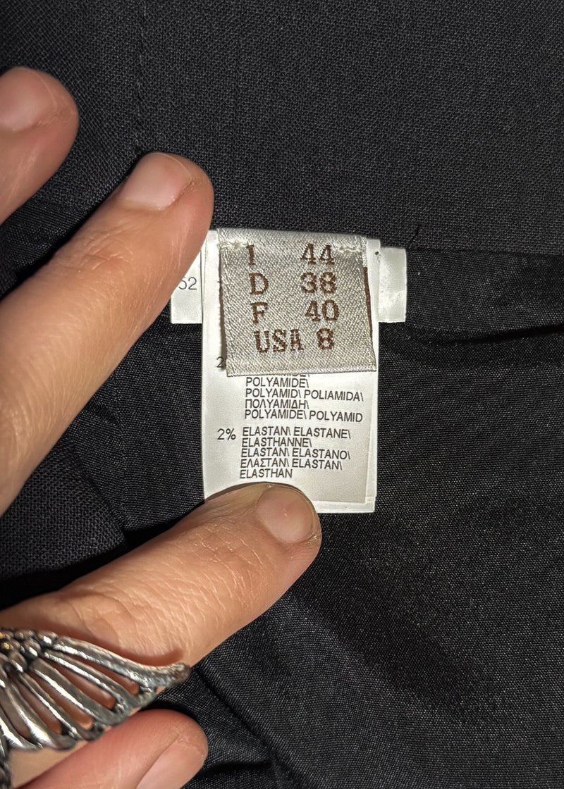 Labels of Brunello Cuccinelli Monili Belted Black Skirt