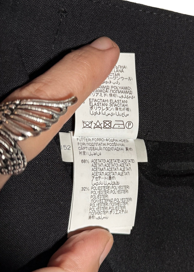 Labels of Brunello Cuccinelli Monili Belted Black Skirt