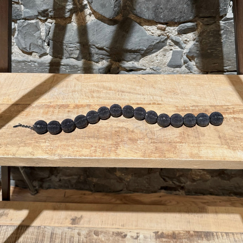 Opened Brunello Cucinelli Precious Chunky Monili Beads Necklace