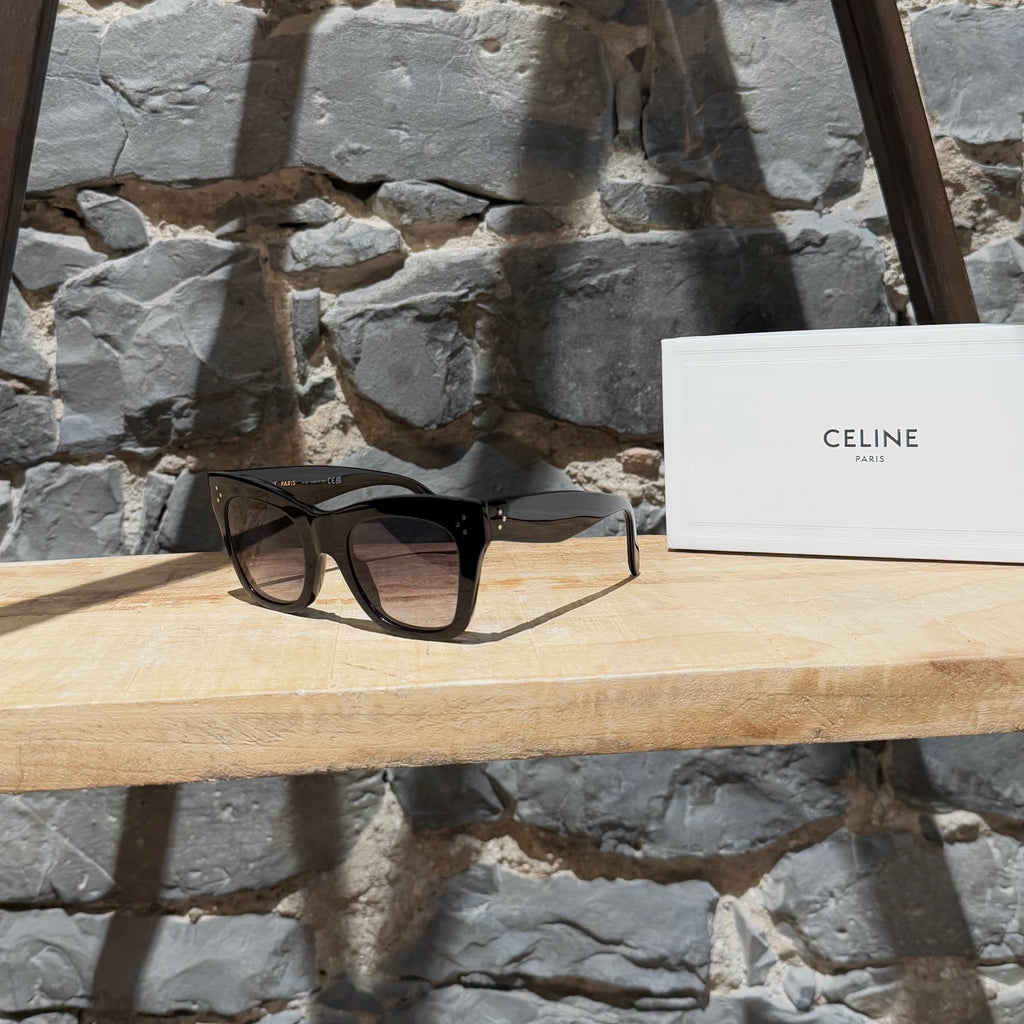 Main photo of Celine CL40041N Black Gradient Cateye Sunglasses