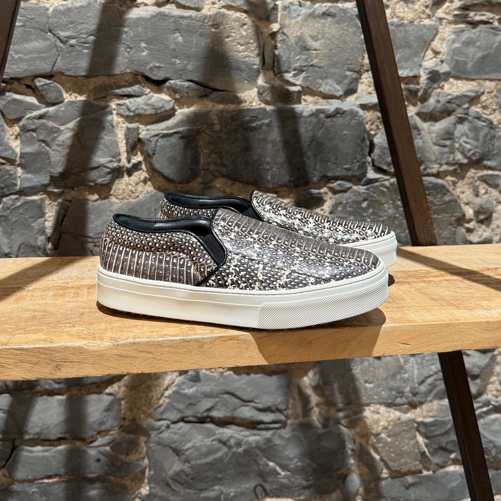 Céline Python Skin Skate Slip-on Sneakers – Boutique LUC.S