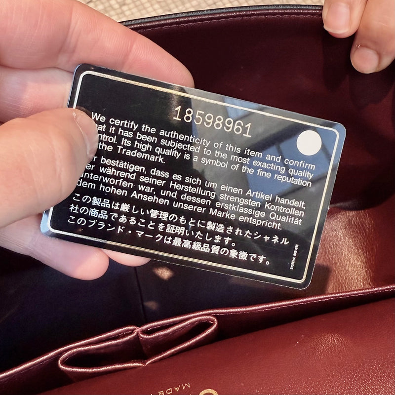 Chanel 2013-2014 Black Lambskin Jumbo Classic Double Flap Bag