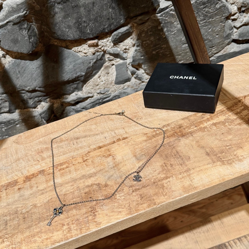 Main photo of Chanel 2017 Key CC Chain Necklace