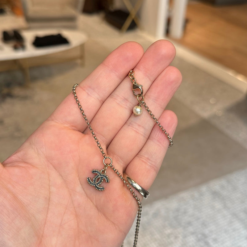 Chanel 2017 Key CC Chain Necklace