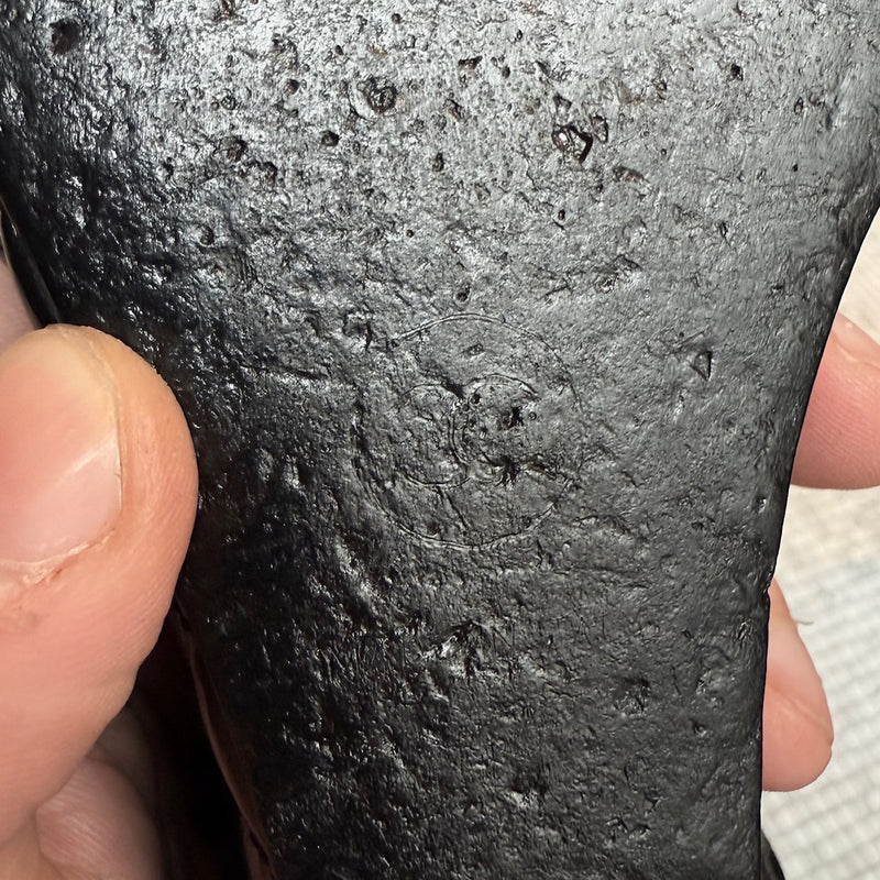 Stamps of Chanel Black Crumpled Leather Chain Accent Quilted Wedge Sandals