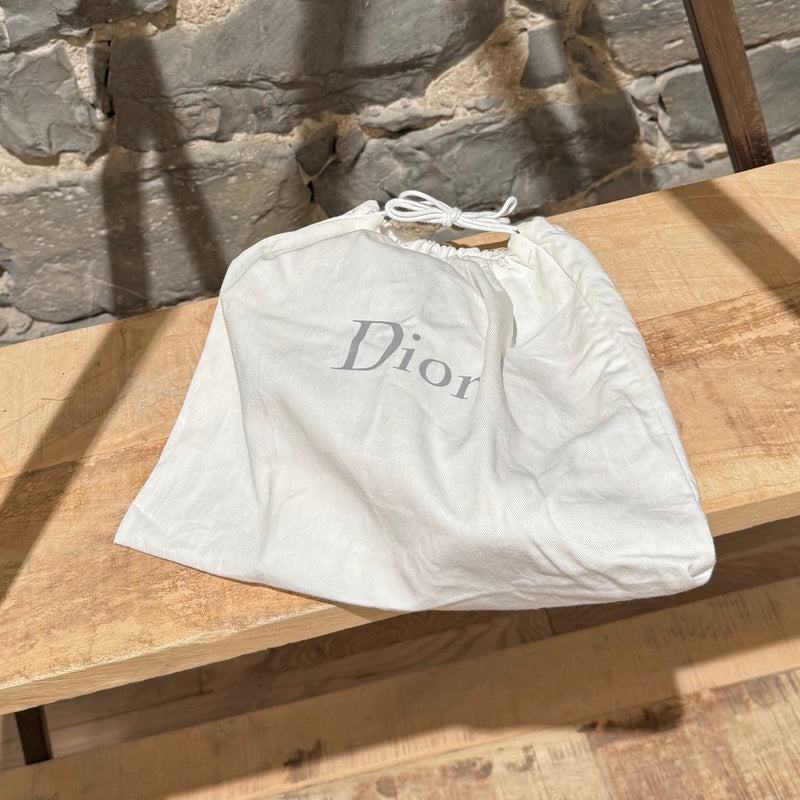 Christian Dior Metallic Gold Patent Songe Pointy Pumps