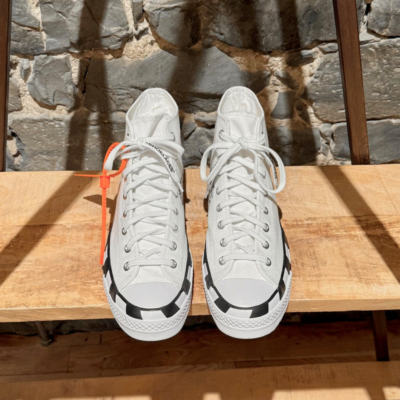 Converse X Off-White Chuck 70 Ivory High-top Sneakers